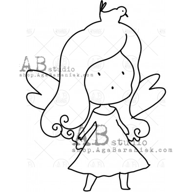 Rubber stamp ID-1012 "fairy10"
