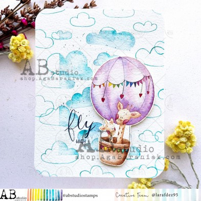 Rubber stamp ID-781 "balloon"