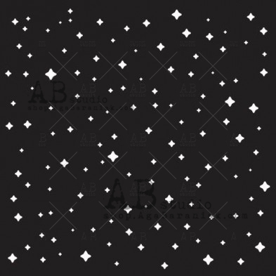 Stencil ID-321 "stars"