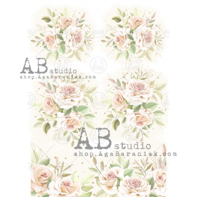 Decoupage paper 0239 roses