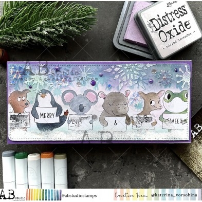 Rubber stamp ID-1182 zoo2