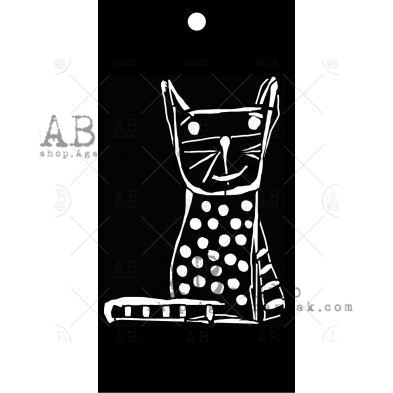 Stencil "mima cat" ID-410