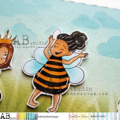 Stempel gumowy ID-1443 pszczółka
