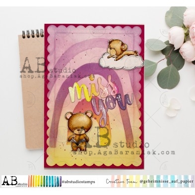 Rubber stamp ID-1449 bear