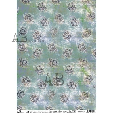 Decoupage XL Rice paper A3 No.3314 large for furniture