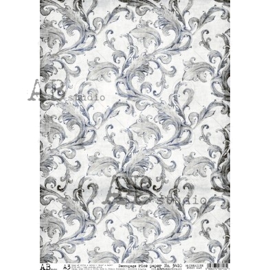 Decoupage XL Rice paper A3 No.3410 large for furniture