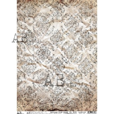 Decoupage Rice paper A3 No.3450 large for furniture