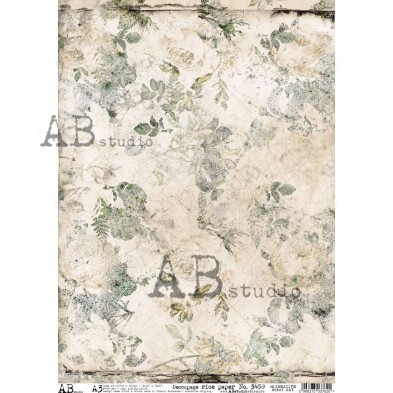 Decoupage Rice paper A3 No.3459 large for furniture