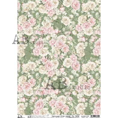 Decoupage XL Rice paper A3 No.3232 large for furniture
