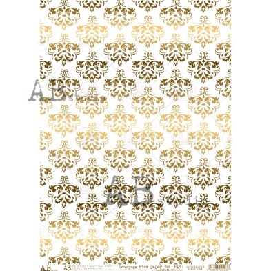 Rice paper A3 ID-3820 - gold