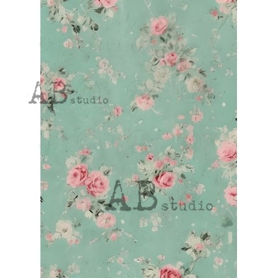 copy of Rice paper A4 ID-1790 shabby wallpaper