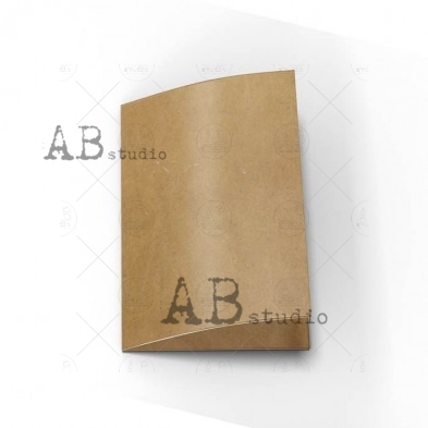 Notebook Artjournal ID-7 /Kraft-kraft/ 140mm x 210mm - 32 pages  (280g/110g)