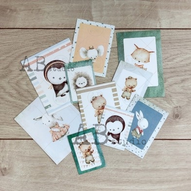 Die-cuts ID-123 "Good night" pack 3