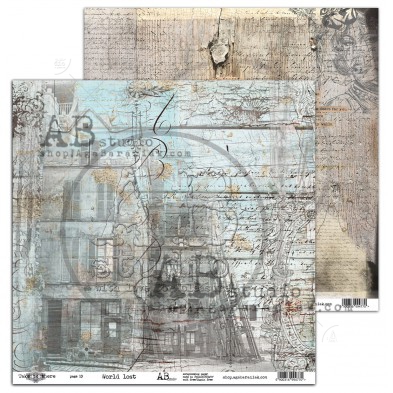 Scrapbooking paper "Take me there" 13/14 - World lost / Memories- 12'x12'