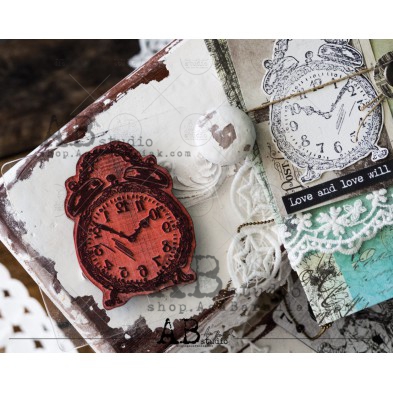 Rubber stamp ID-453 "clock"