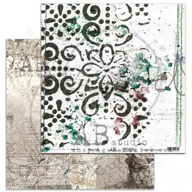 Papier do scrapbookingu "Emerald Queen"- arkusz 4 - 30x30