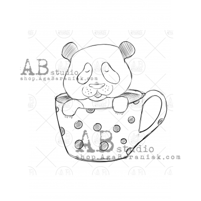 Rubber stamp "bear" ID-708