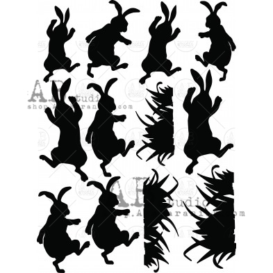 Chipboard "hares" ID-168