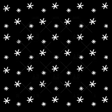 Stencil ID-292 "christmas stars"
